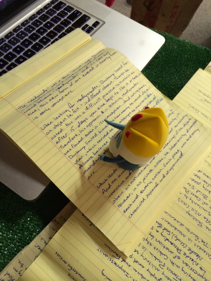 A closer look at the past (Etude #1)...